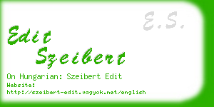 edit szeibert business card